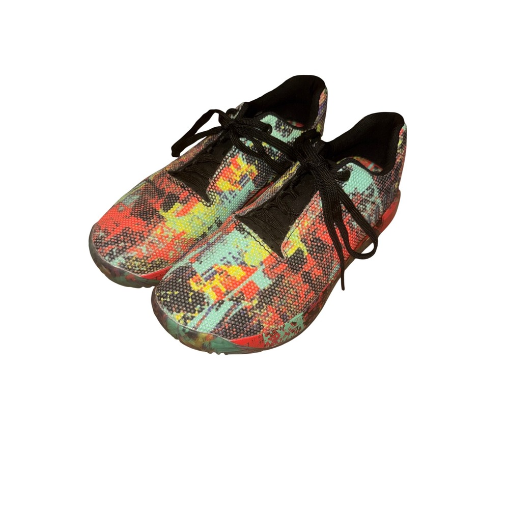 NOBULL SuperFabric Trainers Mens 9 Multi-Color Glitch Training Shoes